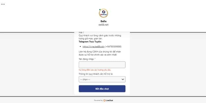 Liên Hệ EE88 - Hỗ Trợ 24/7, Nhanh Chóng và Uy Tín Thời gian phản hồi sẽ rất nhanh và bạn có thể giải quyết vấn đề ngay lập tức
