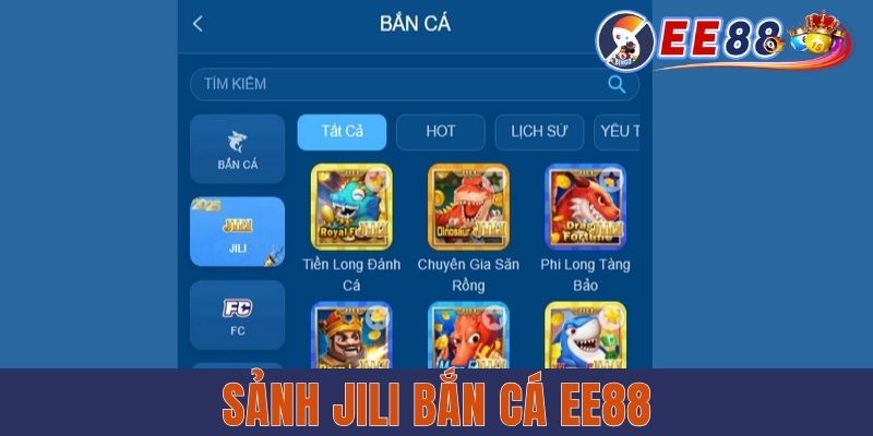 Sảnh Jili Bắn Cá EE88 - Trải Nghiệm Giải Trí Đỉnh Cao Sảnh Jili Bắn Cá EE88 - Trải Nghiệm Giải Trí Đỉnh Cao